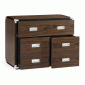 Campaign Rosewood Filing Cabinet